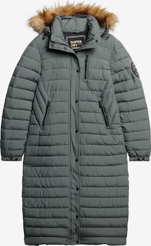 Superdry Winter Coat in Grey: front
