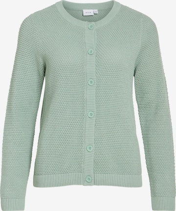 Cardigan 'Vidalo' VILA en vert : devant