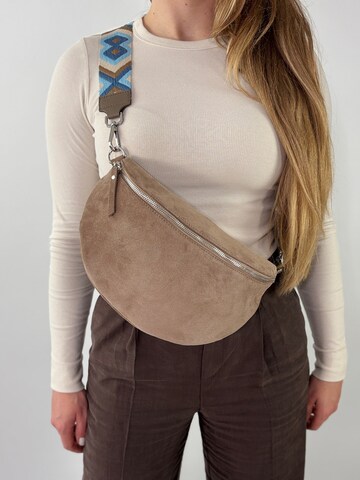 lePelou - Riñonera 'ONDA large' en gris
