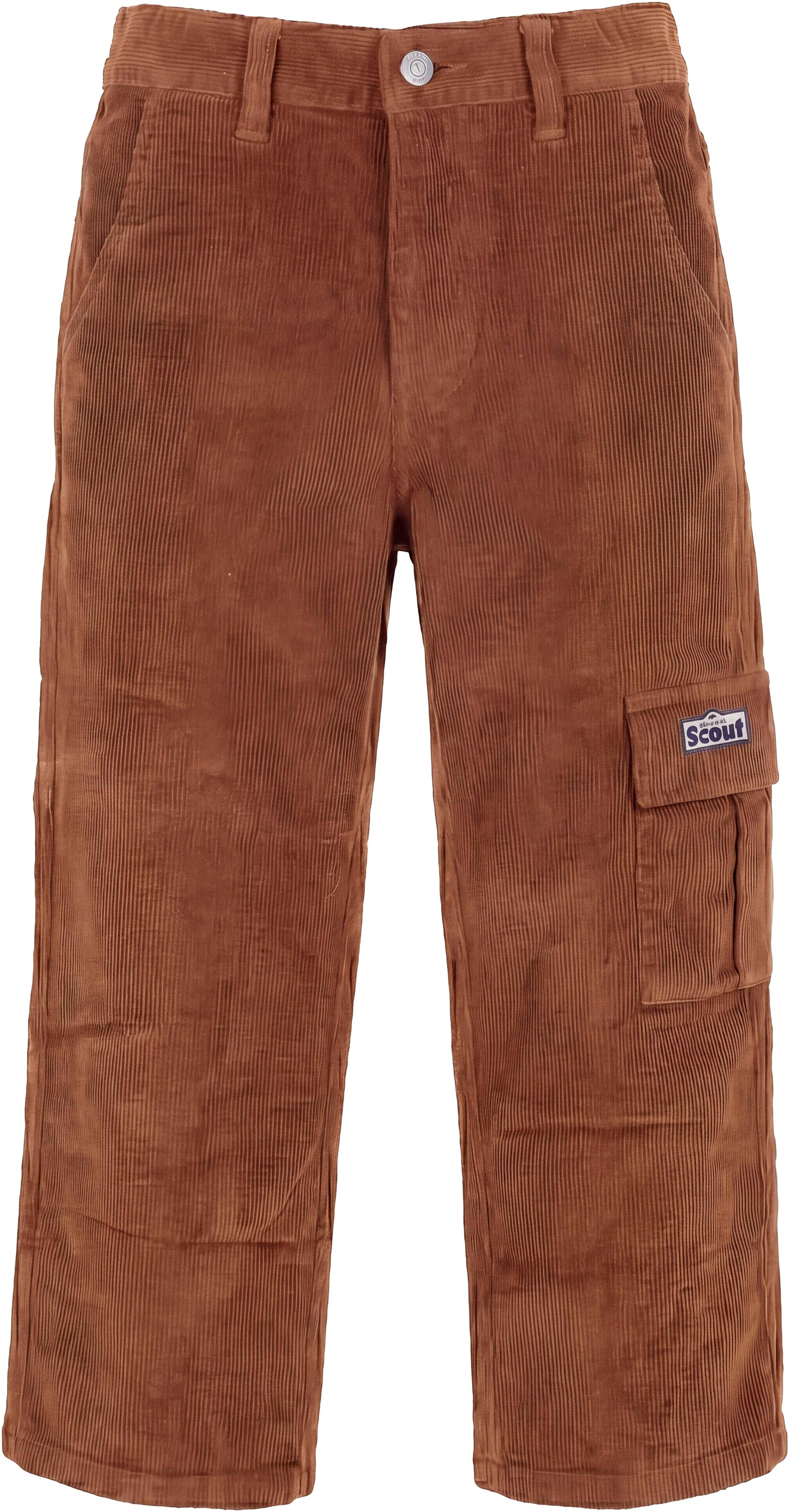 SCOUT Loose fit Pants in Brown: front