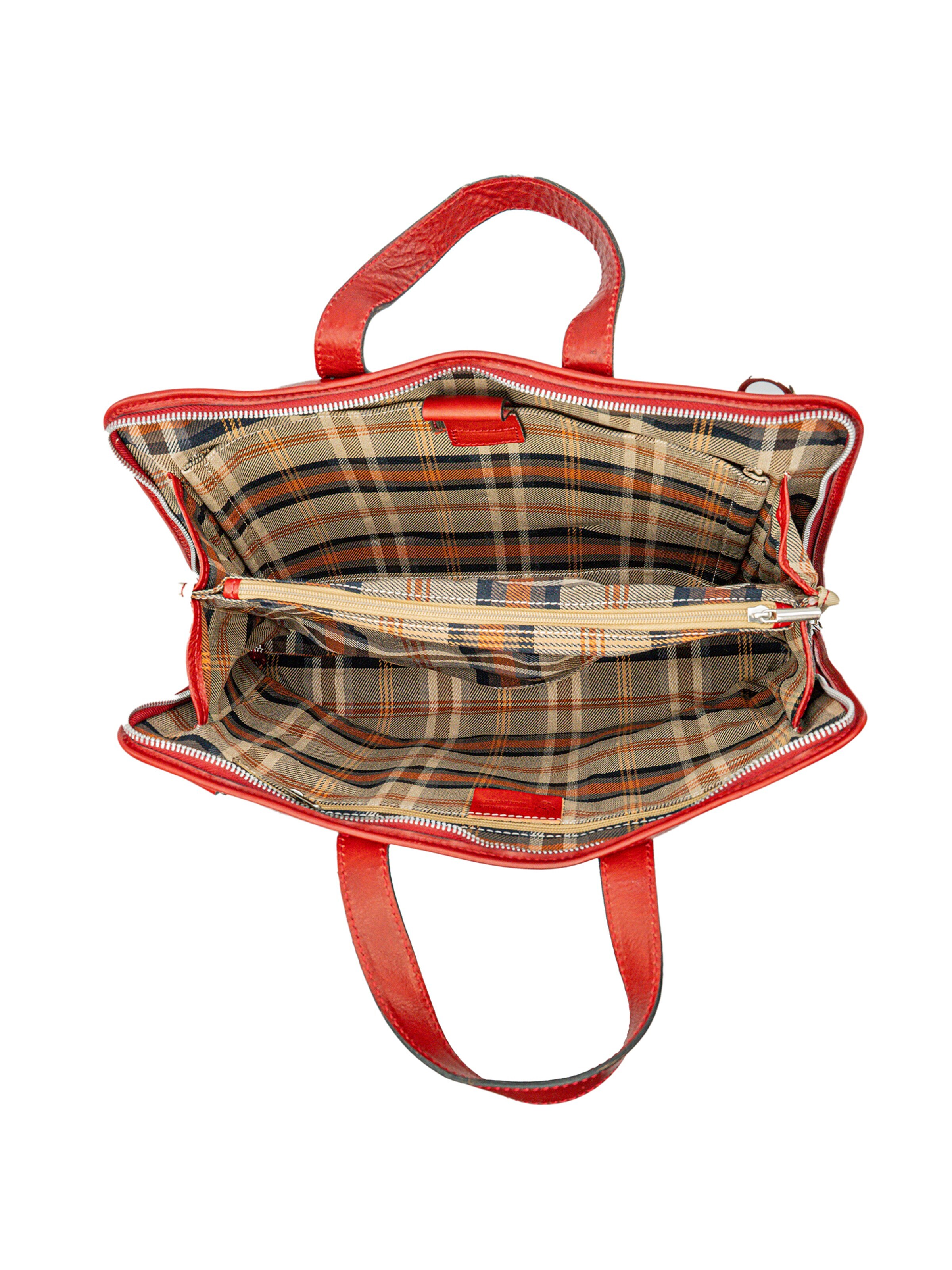 bupell Laptop Bag 'Pietro' in Red