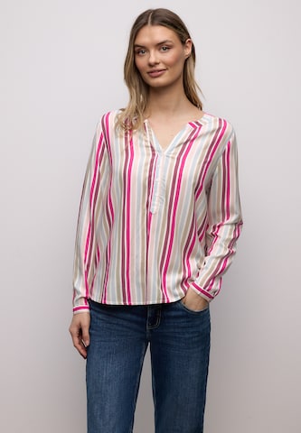 STREET ONE Blouse in Pink: front