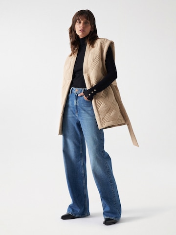 Salsa Jeans Weste in Beige