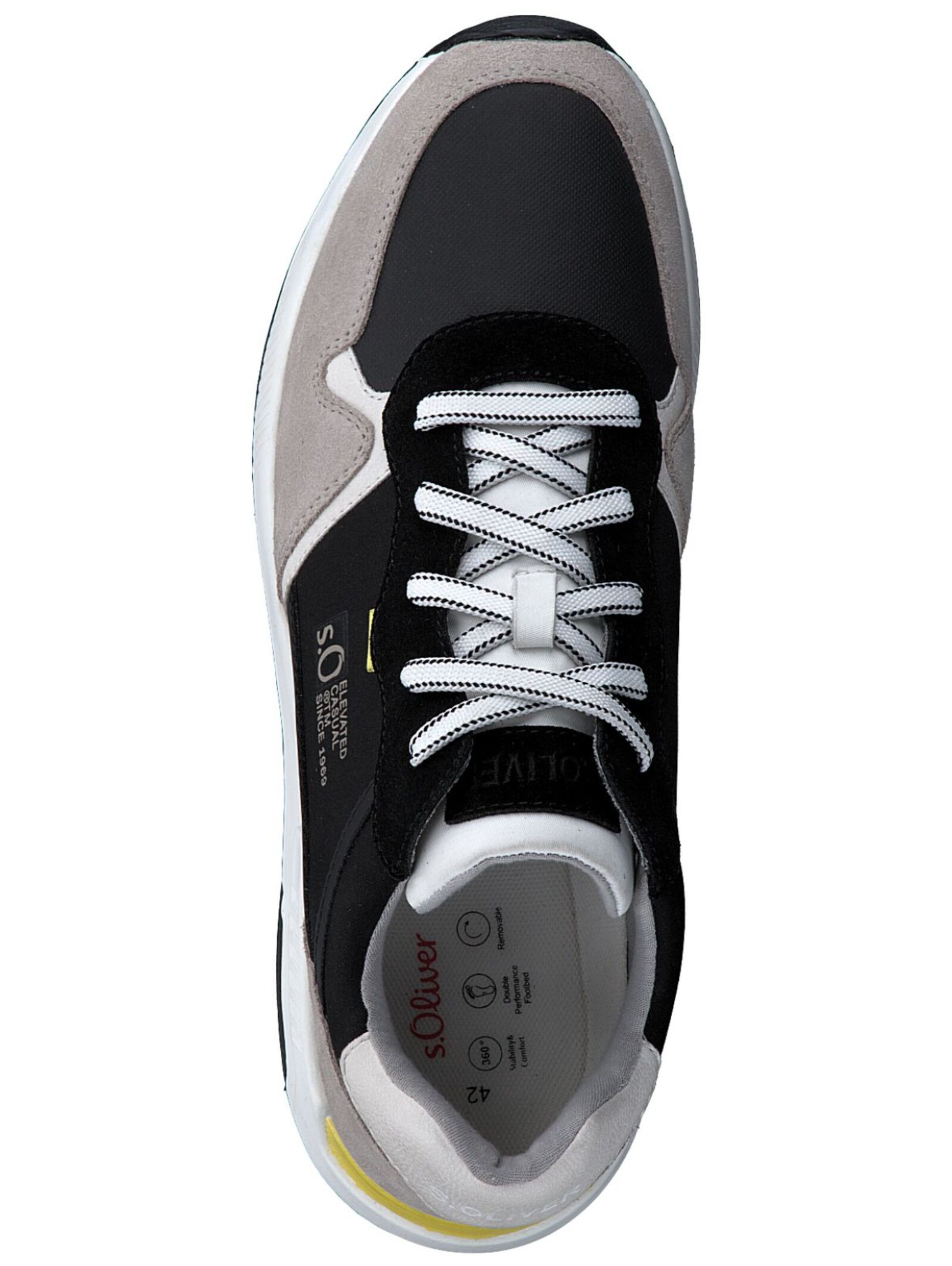 Sneaker bassa di s.Oliver in nero