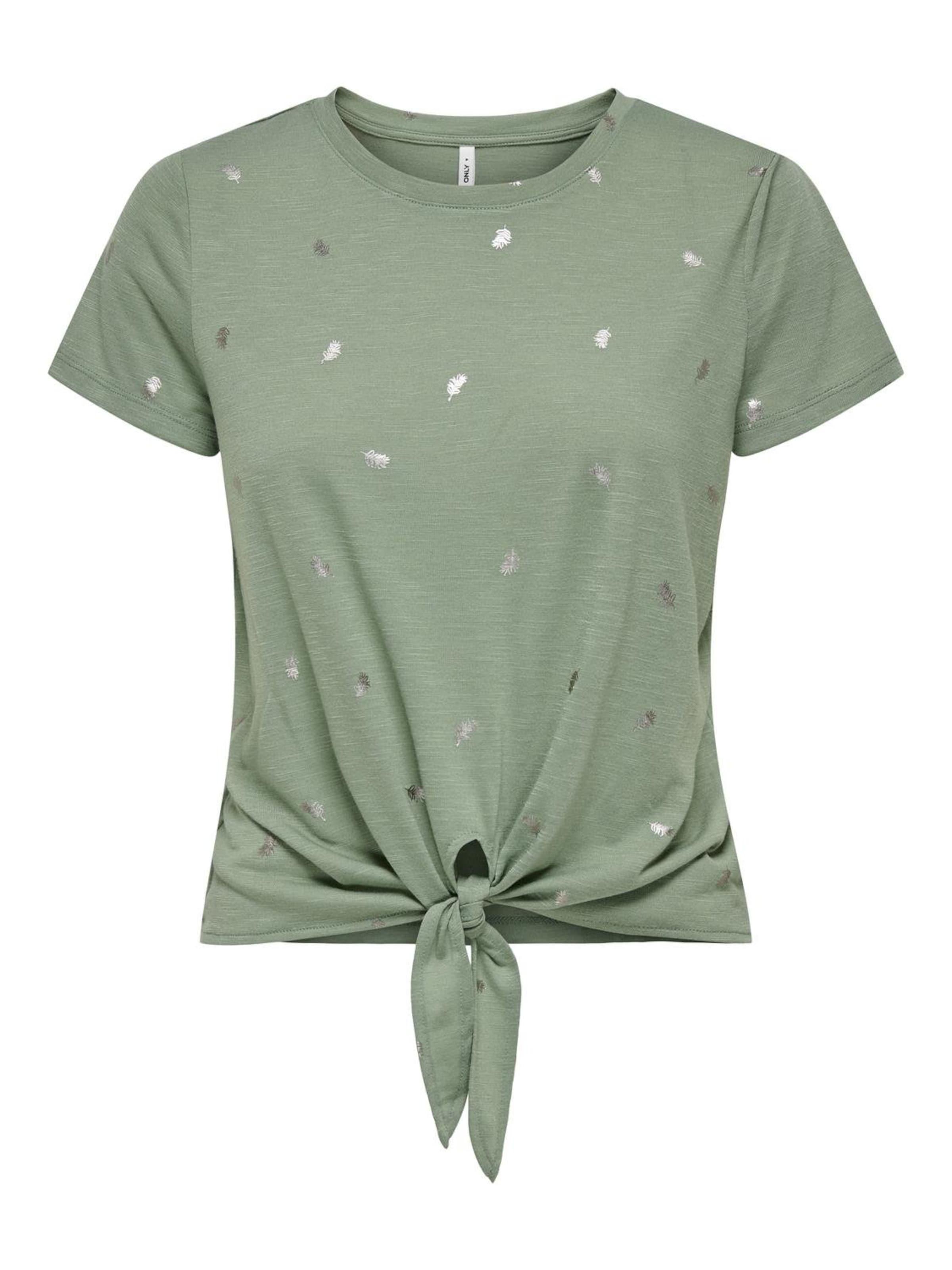 T-shirt ONLY en vert : devant