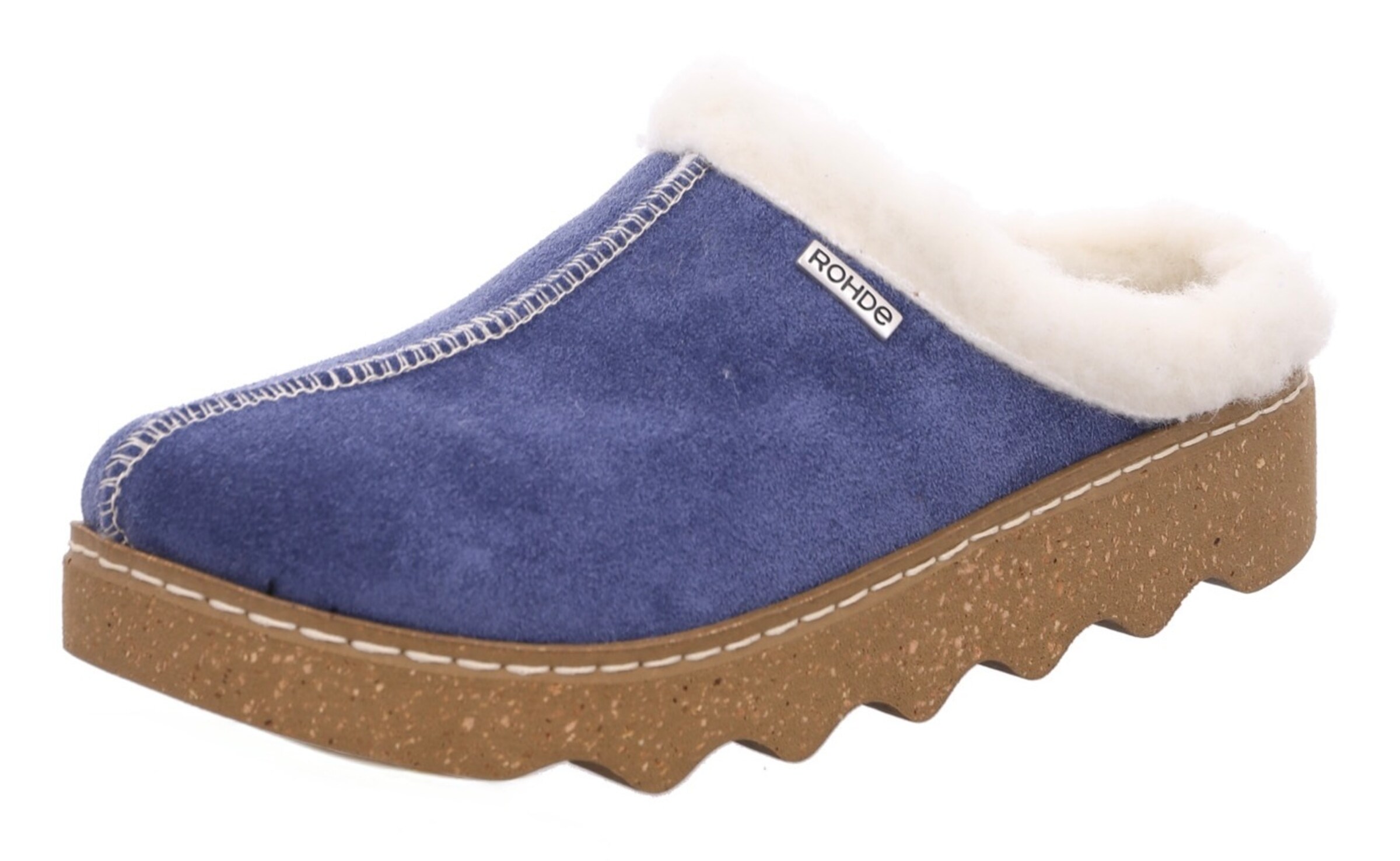 ROHDE Slippers in Blue: front