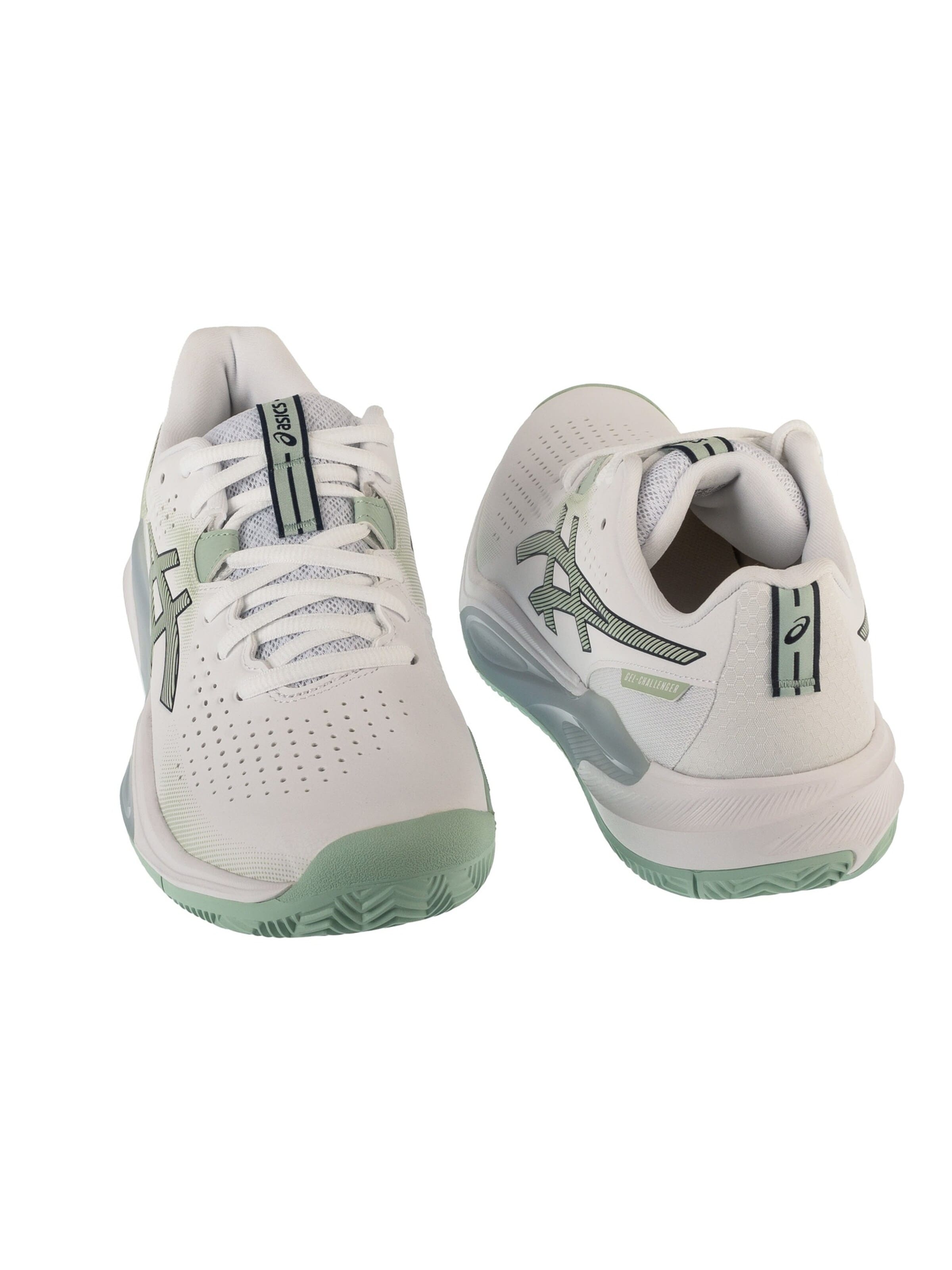 Chaussure de sport 'Gel-Challenger 15 Clay' ASICS en blanc