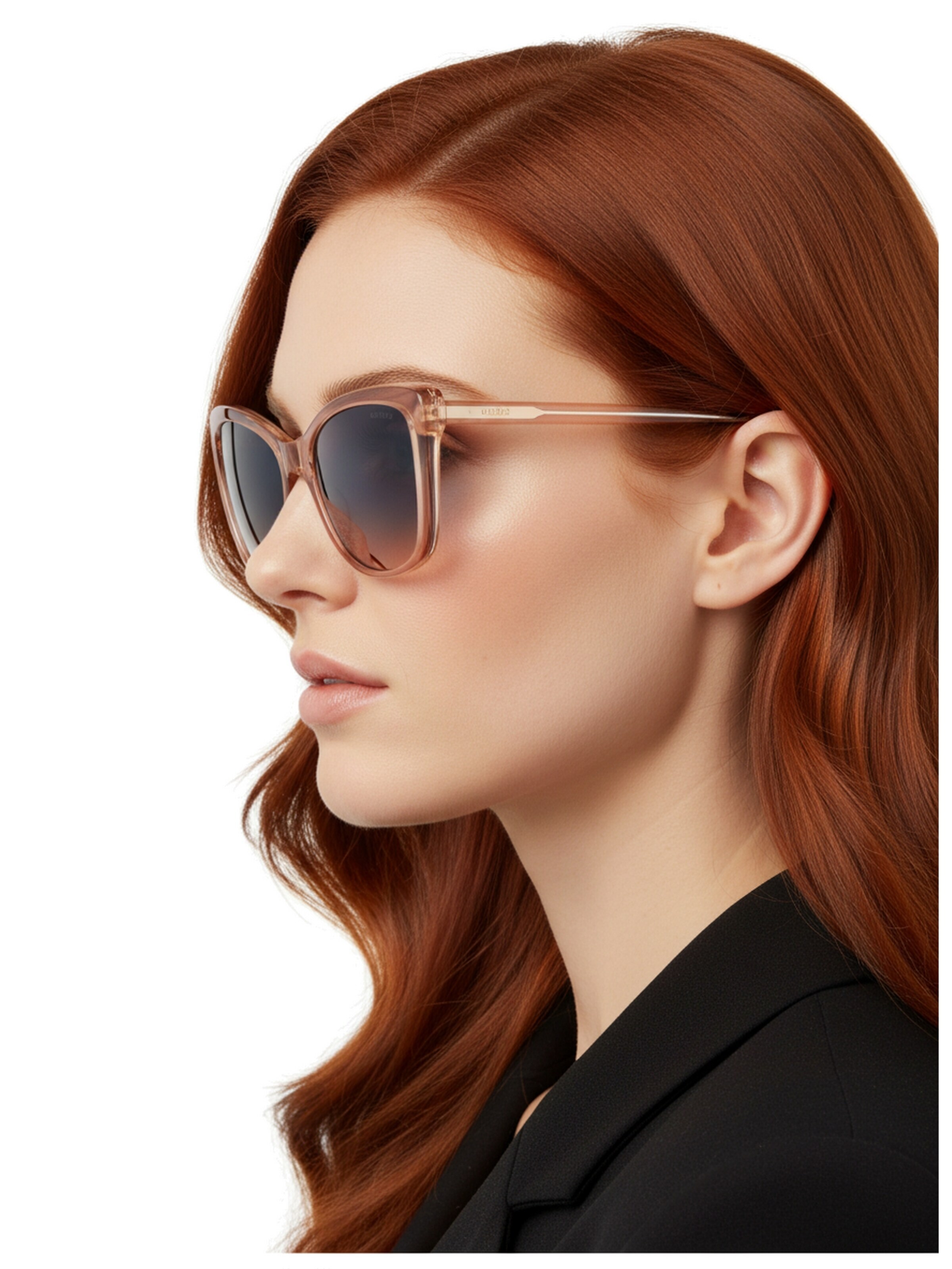 GUESS Γυαλιά ηλίου 'Sonnenbrille' σε ροζ