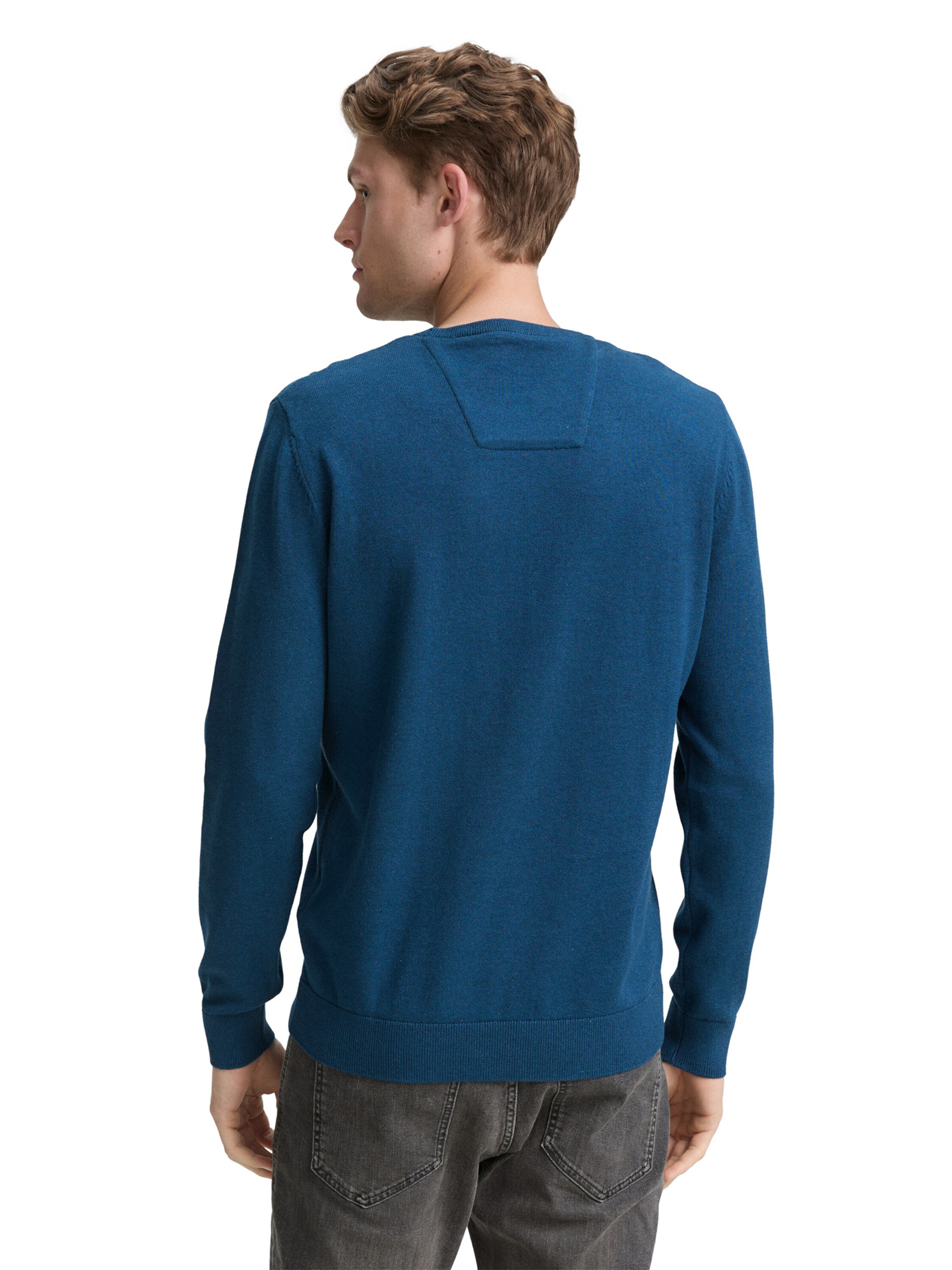 TOM TAILOR Regular fit Sweater in Blue