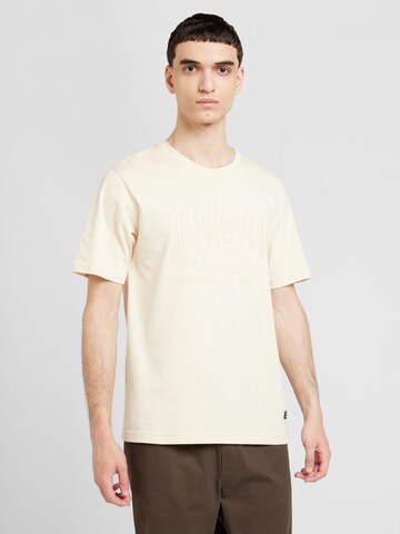 bēšs JACK & JONES T-Krekls 'JPRBLUDOUGLAS': no priekšpuses