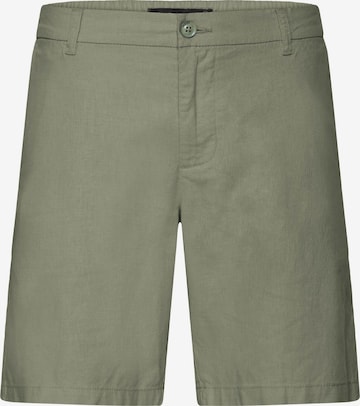 INDICODE JEANS Leinenhose ' IDPassala ' in Grün: Vorderseite