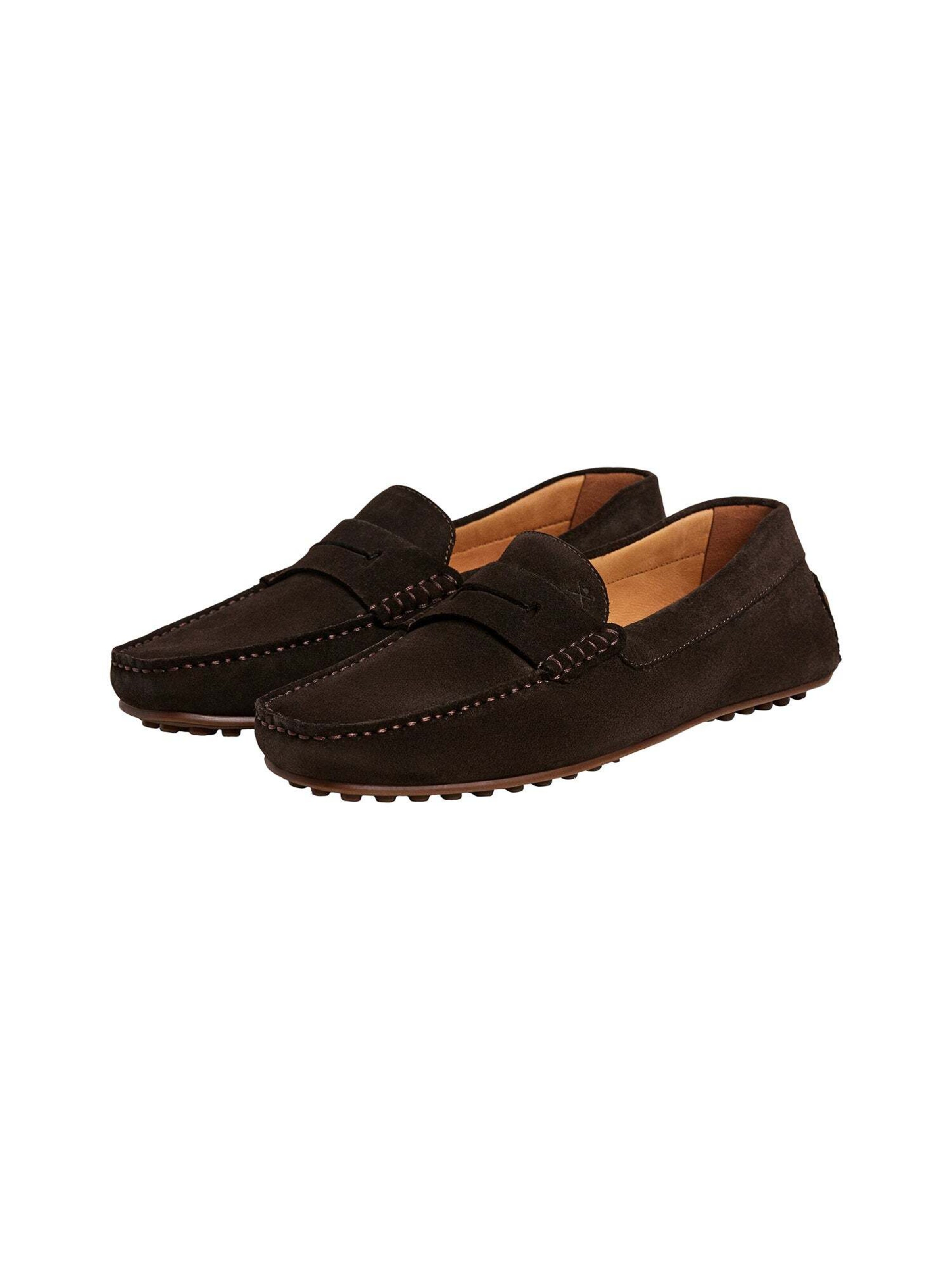 Mocassino ' DRIVER SADDLE ' di Hackett London in marrone