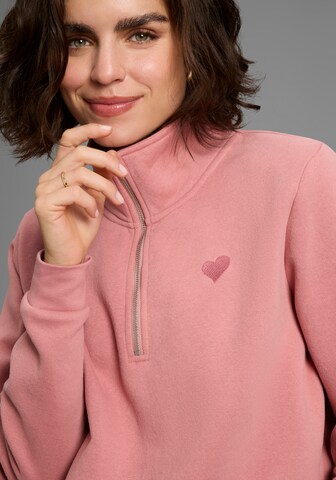 LAURA SCOTT Sweatshirt in Pink
