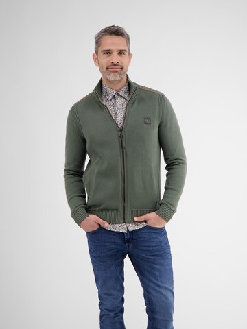 LERROS Strickjacke in Grün: Vorderseite