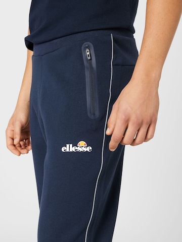 ELLESSE Tapered Sportbroek 'Diruta' in Blauw