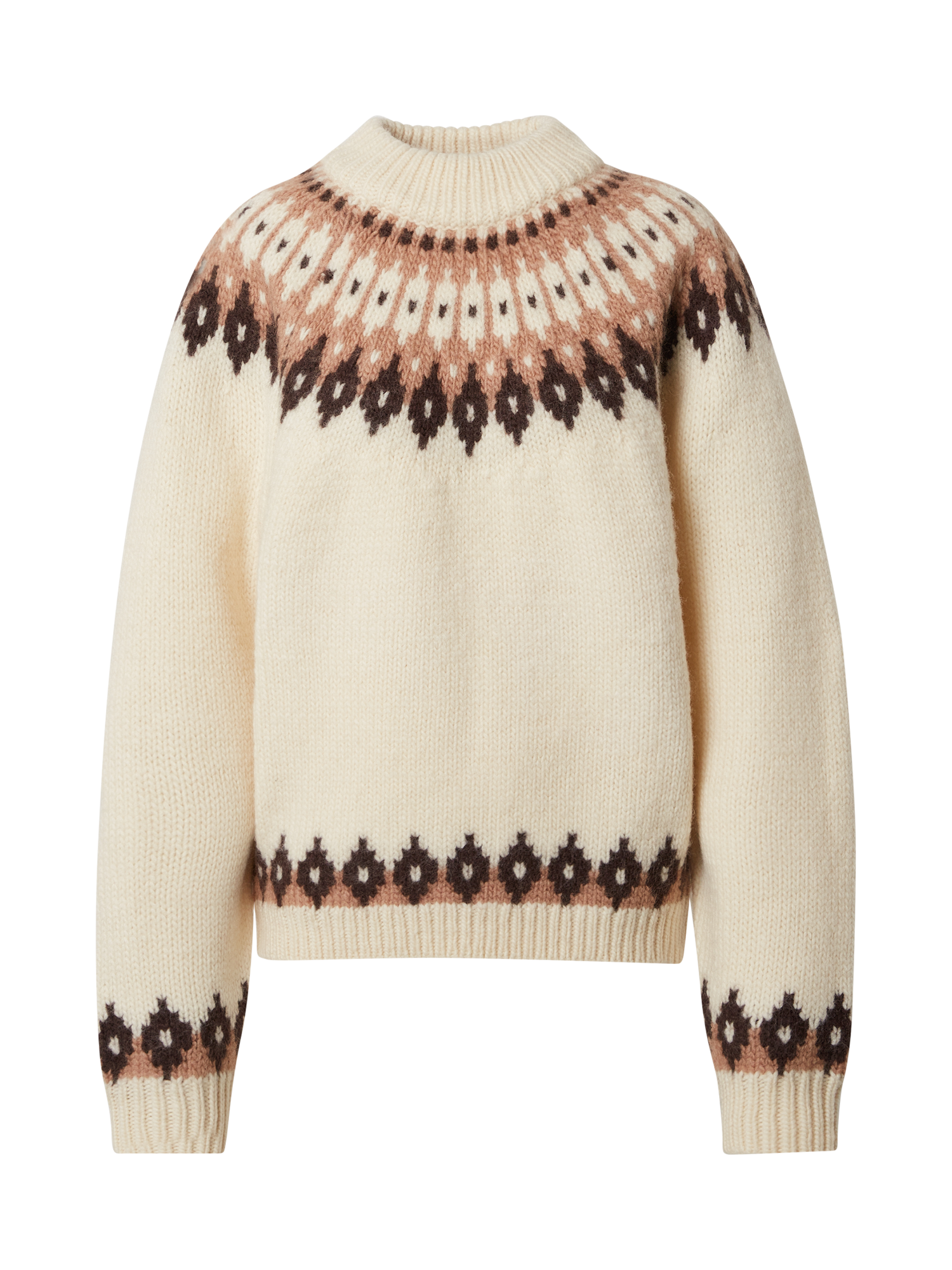 LeGer by Lena Gercke Pullover Lotte in Bianco, Crema 