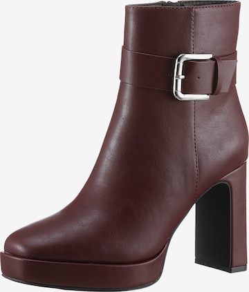 Aniston Stiefelette in Rot: Vorderseite