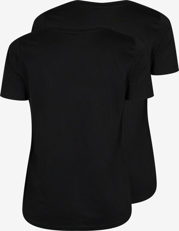 Zizzi Shirt 'KATJA' in Black