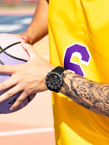 Lotus Zegarek analogowy 'Chronograph Chrono' w kolorze czarny