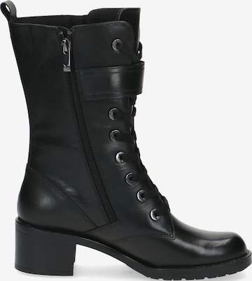 CAPRICE Lace-Up Ankle Boots in Black