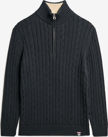 Superdry Trui in Blauw: voorkant