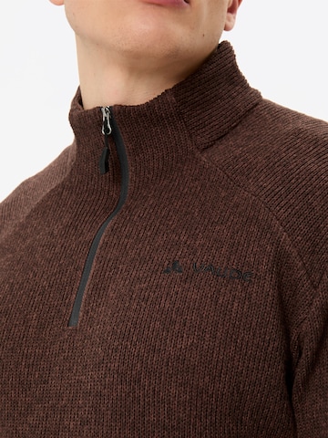 VAUDE Sporttrui 'Tesero' in Bruin