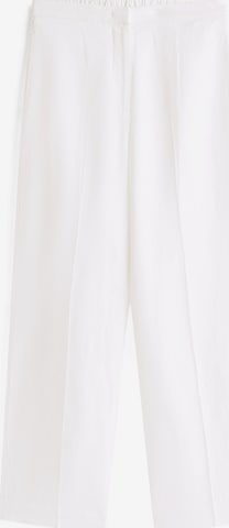 TOMMY HILFIGER Loose fit Trousers in White: front