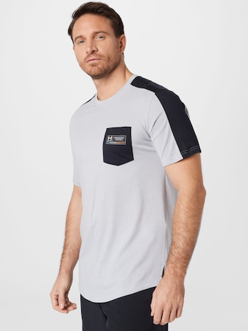 UNDER ARMOUR - Camiseta funcional en gris: frente