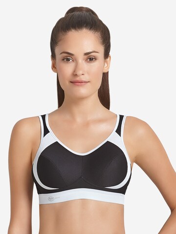 ANITA Bandeau BH 'extreme control Sport' in Zwart