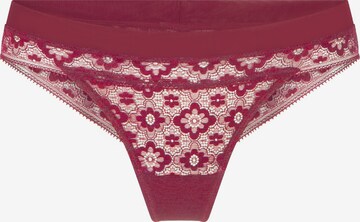 LingaDore String in Rood: voorkant