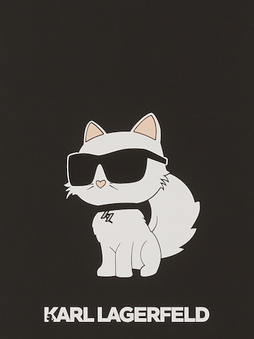 melns Karl Lagerfeld Viedtālruņa maciņš 'Choupette NFT iPhone 13 Pro Max'