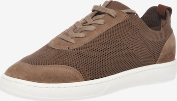 Baskets basses BALDININI en marron : devant