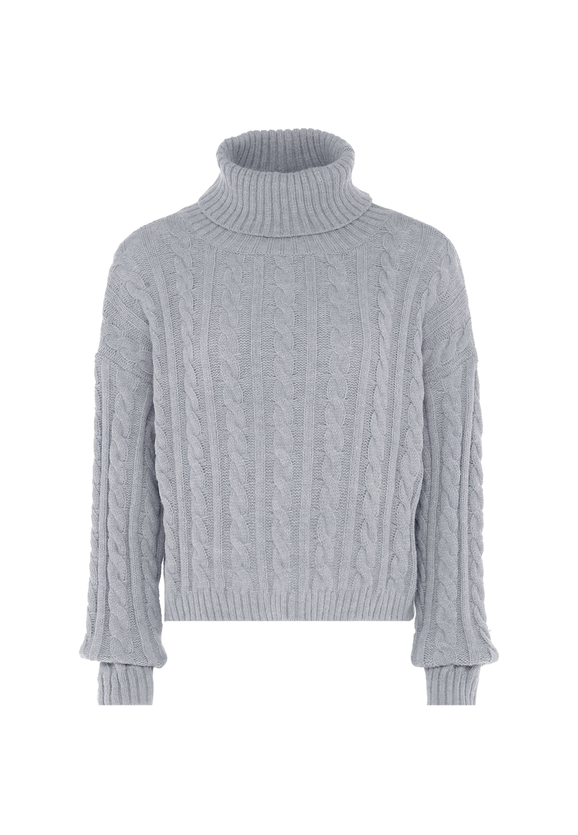 Libbi Pullover in Grau: Vorderseite