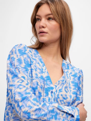 OBJECT - Blusa 'NEBI' em azul