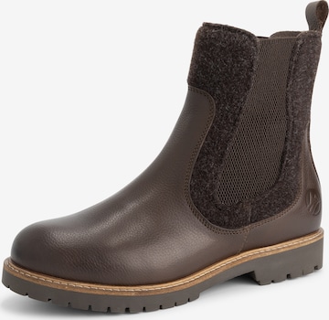 Chelsea Boots 'Okstindal' Travelin en marron : devant