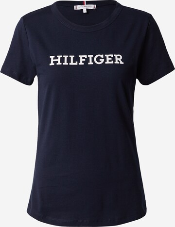 TOMMY HILFIGER T-Shirt in Blau: predná strana