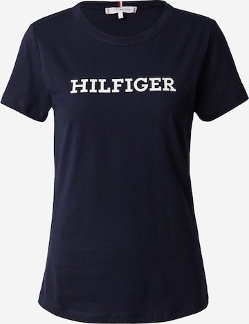 TOMMY HILFIGER T-Shirt in Blau: predná strana