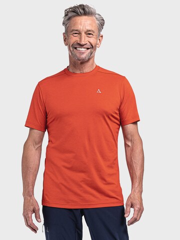 Schöffel Performance shirt 'Tauron' in Orange: front
