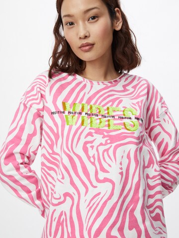 Key Largo Sweatshirt 'Groove' in Pink