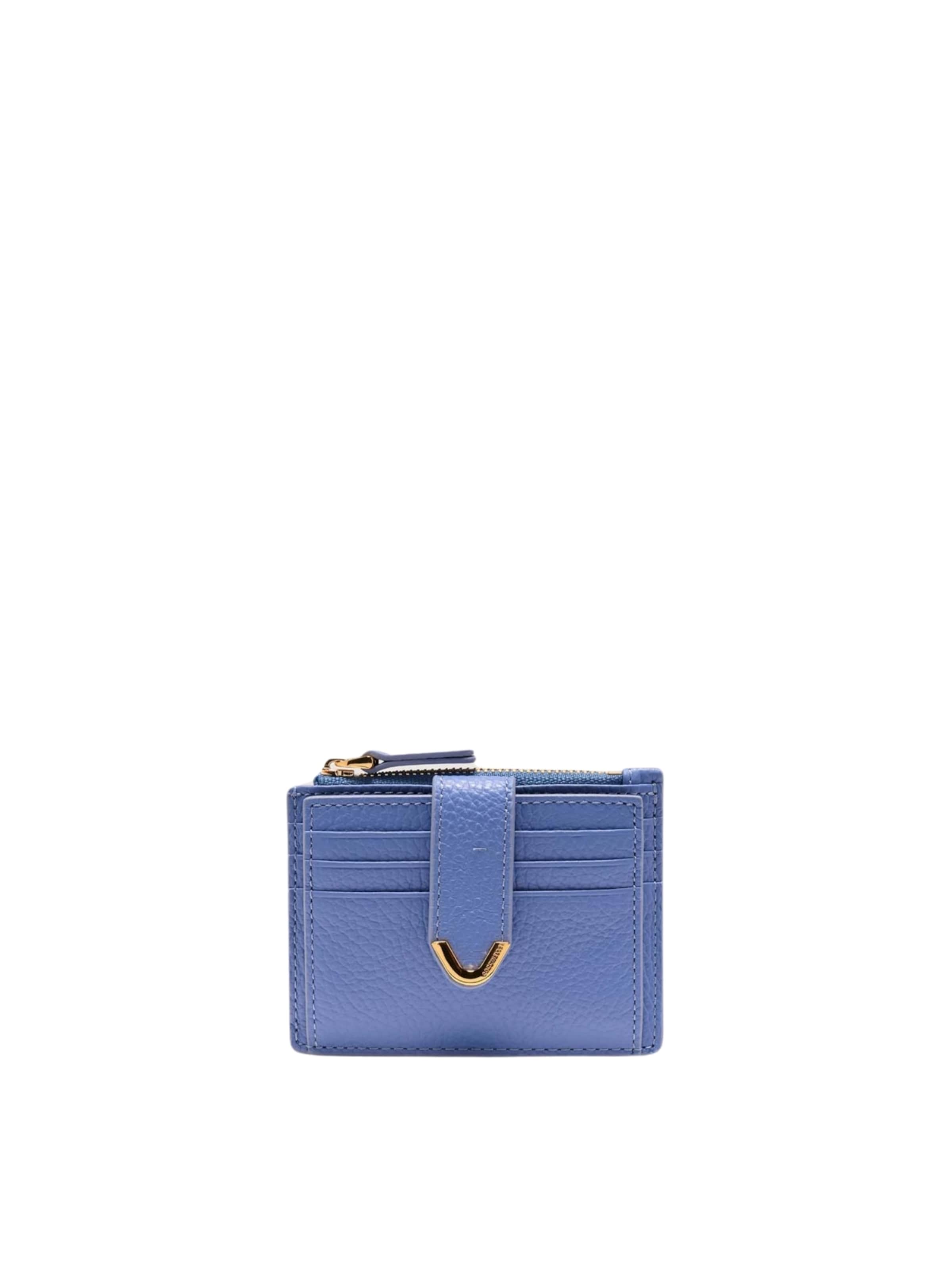 Coccinelle Wallet 'COCCINELLE DEW' in Blue: front