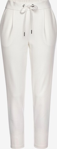 Regular Pantalon LASCANA en blanc : devant