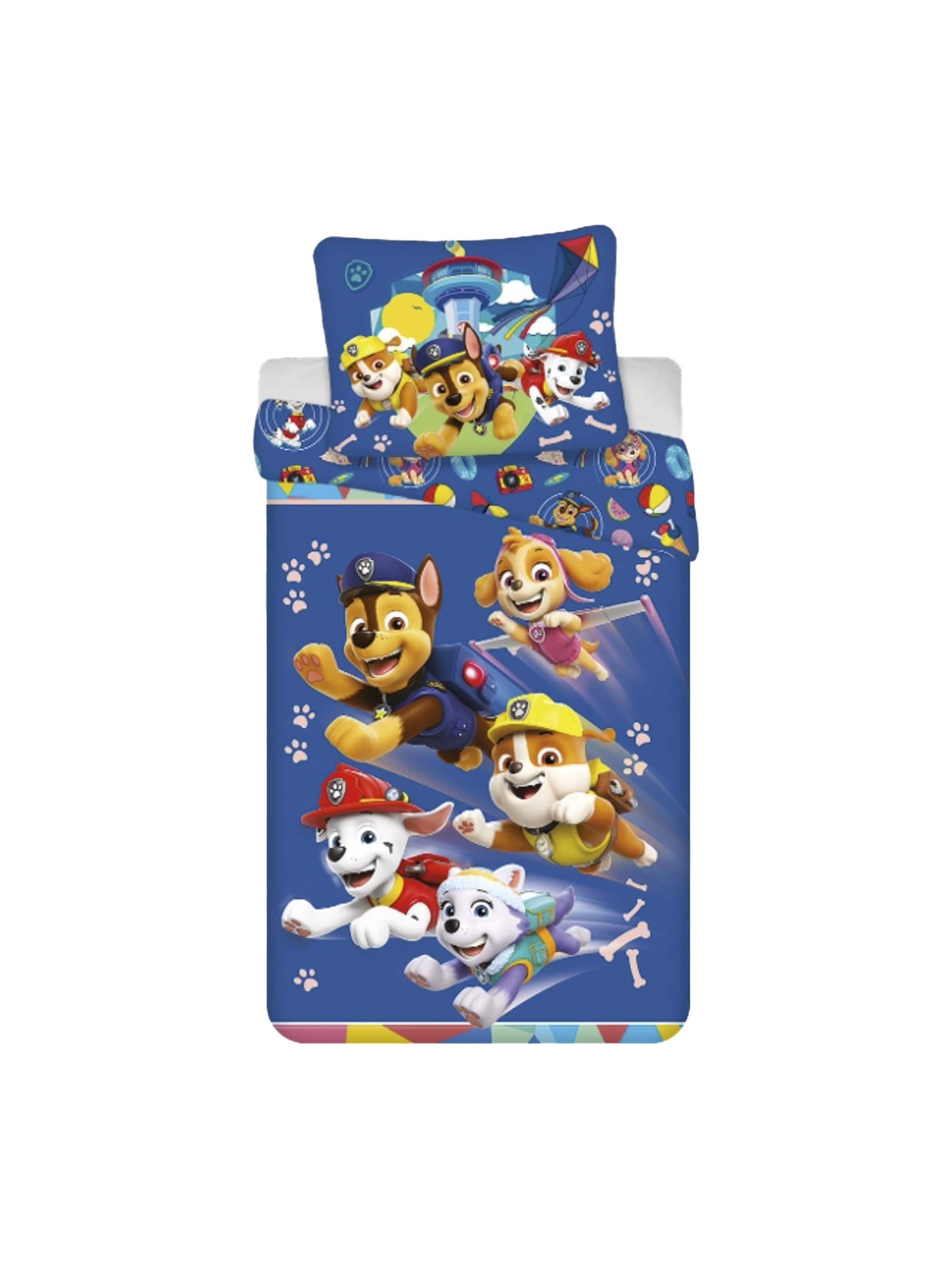 PAW Patrol Bettbezug 'Paw Patrol' in Blau: Vorderseite