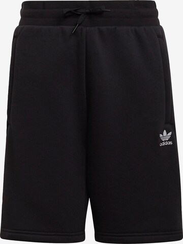 Pantalon 'Adicolor' ADIDAS ORIGINALS en noir : devant