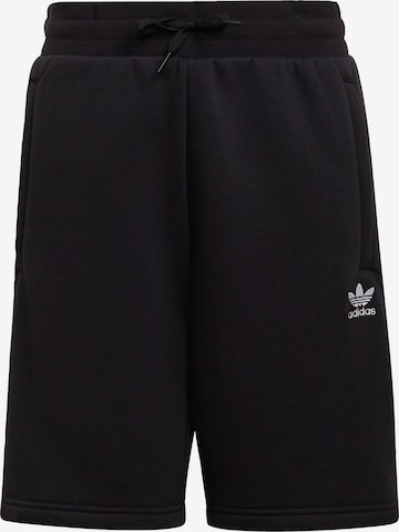 ADIDAS ORIGINALS Regular Broek 'Adicolor' in Zwart: voorkant