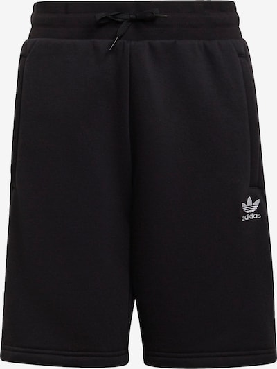 ADIDAS ORIGINALS Pantalon 'Adicolor' en noir / blanc, Vue avec produit