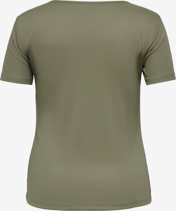 zaļš ONLY Carmakoma T-Krekls 'Tine'