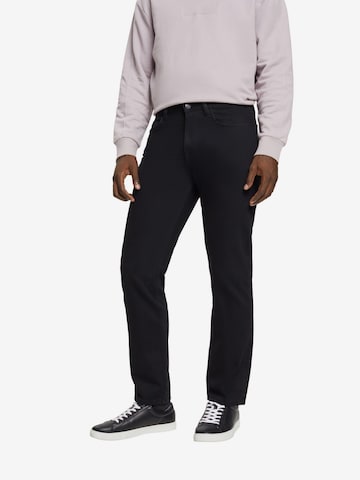 ESPRIT Regular Jeans in Schwarz