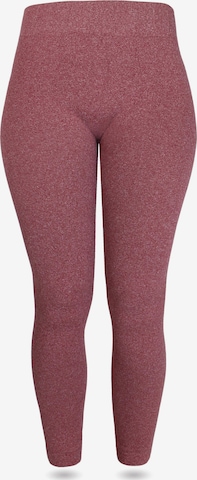 normani Slim fit Leggings in Purple: front