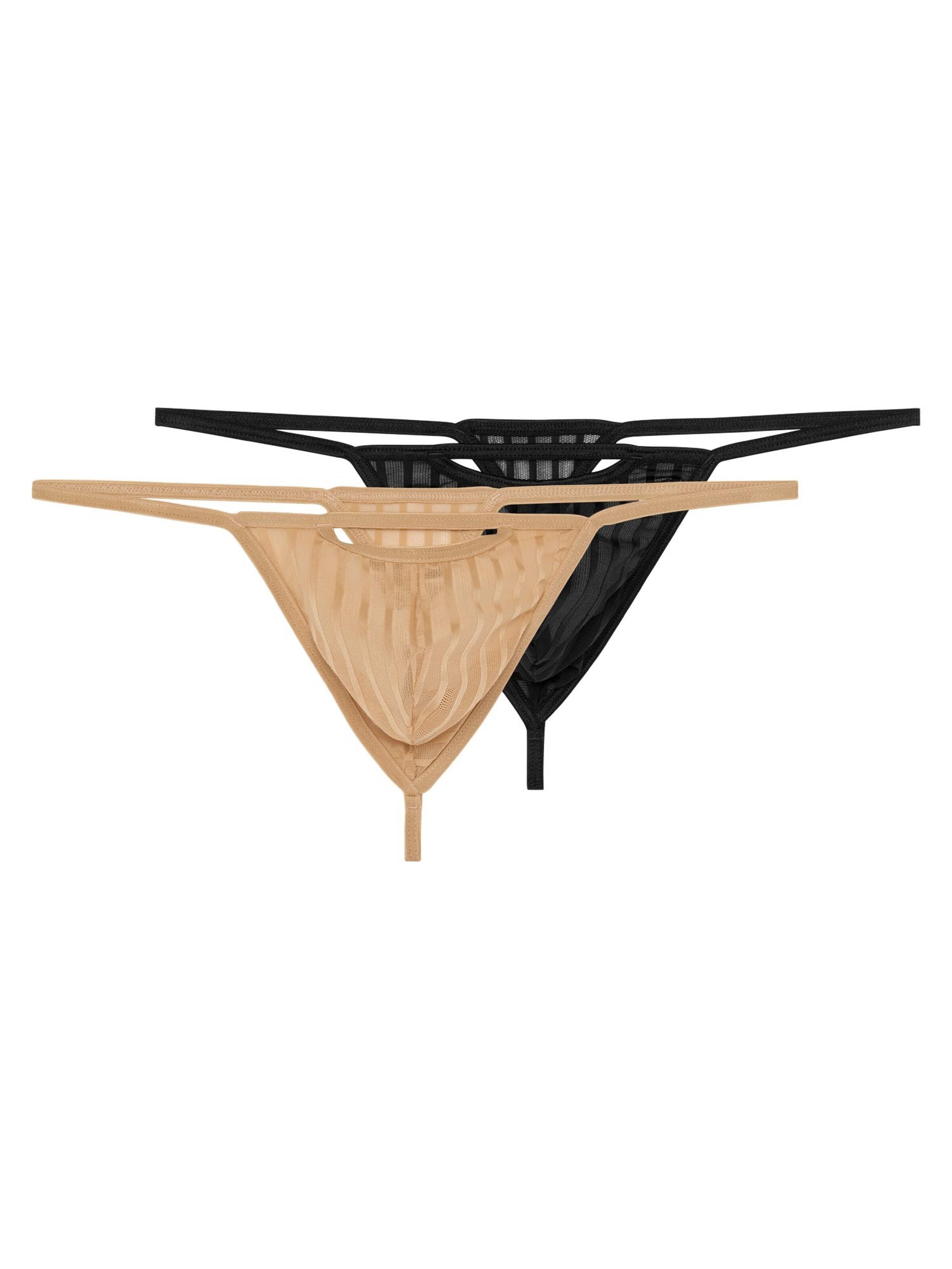 WOH Slip 'Personal Allure' in Schwarz: Vorderseite