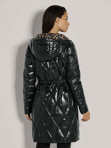 MADELEINE Between-Seasons Coat in Black